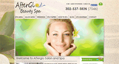 Desktop Screenshot of afterglospa.com